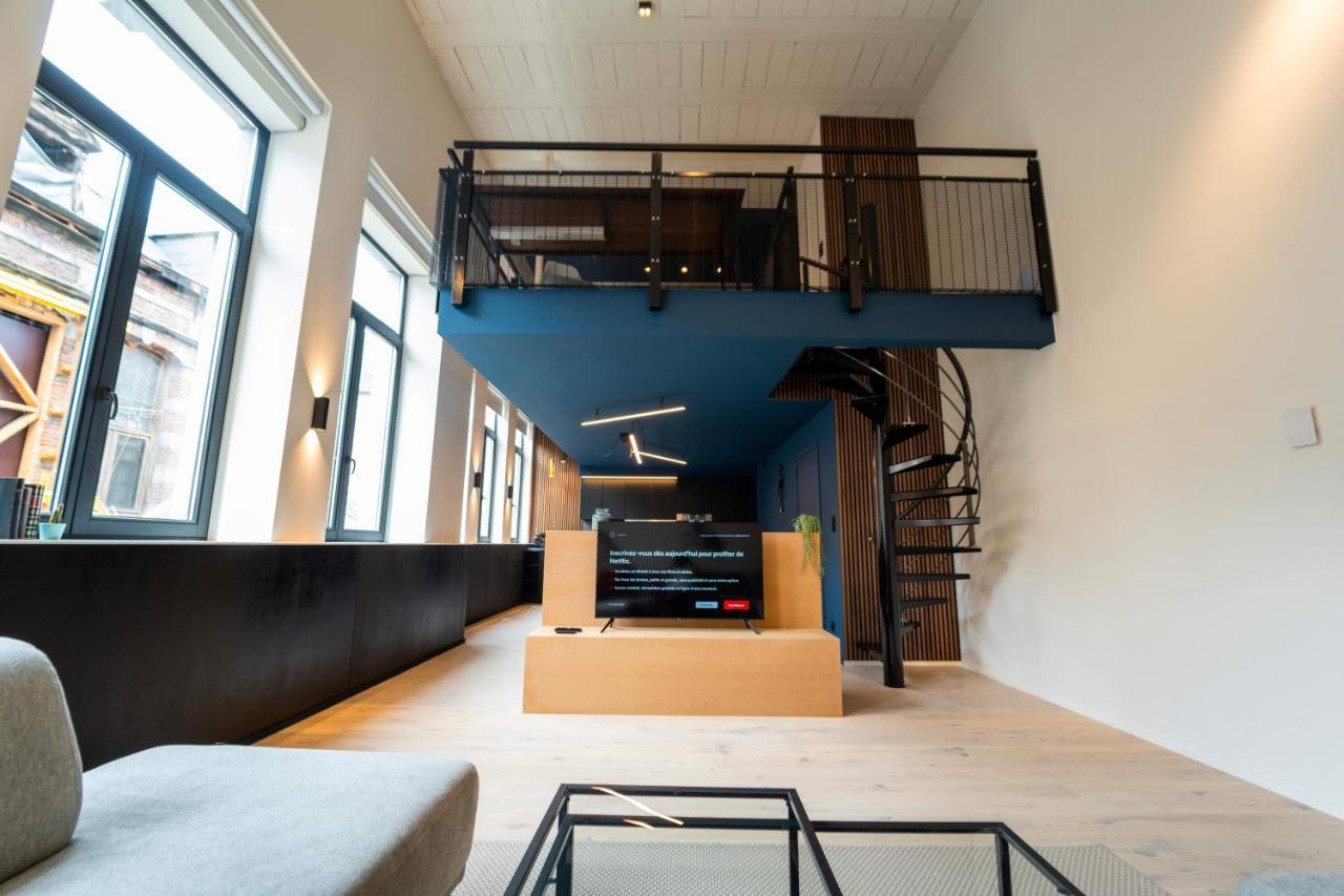 Atypique Loft Mons City Center Exterior photo
